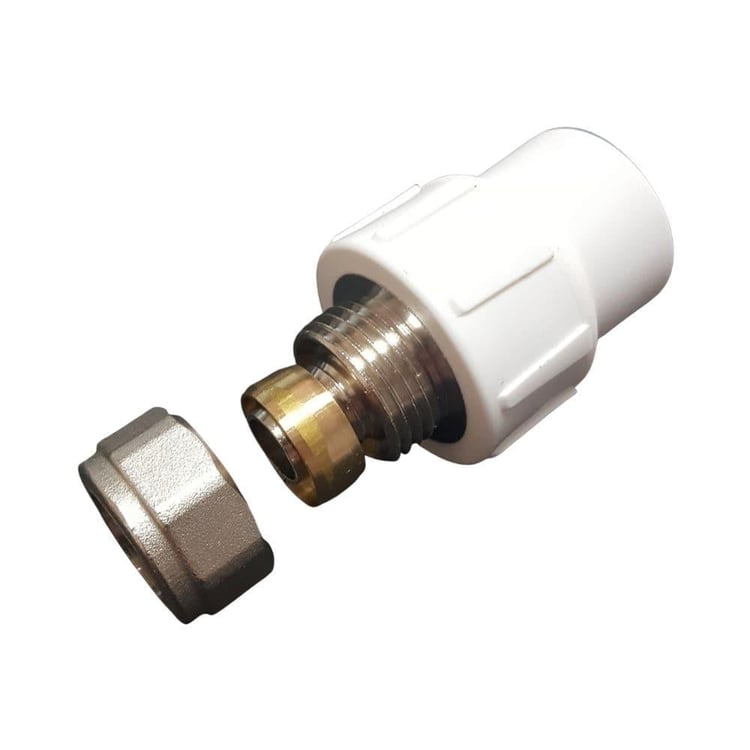 Pprc Ek Parçalar-Diğer-Kuyruklu Nipel Pex Bağlantı I Pex-pprc dönüşüm rekoru 20 x 16 mm-pex-pprc01