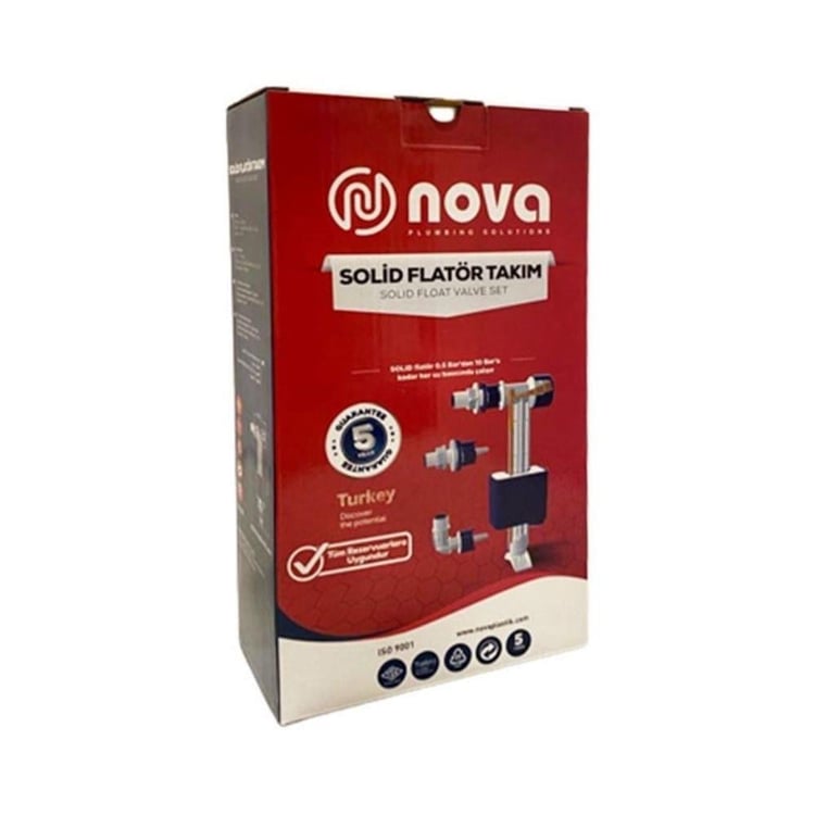 Sıhhi Tesisat Malzemeleri-Diğer-Nova Solid Flatör Takım 4726-nova-flt-4726