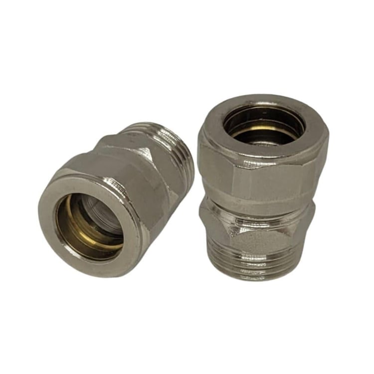 MOBİL TESİSAT EK PARÇALARI-Diğer-Pex Boru Bağlantı Rekoru Ø16 x 1/2 Erkek-pex-boru-nipel-1516