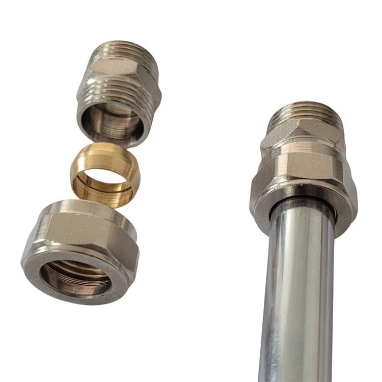 MOBİL TESİSAT EK PARÇALARI-Diğer-Pex Boru Bağlantı Rekoru Ø16 x 1/2 Erkek-pex-boru-nipel-1516