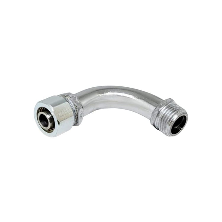 pex-dr1516-Pex Krom Dirsek 1/2x16mm Bağlantı Dirseği