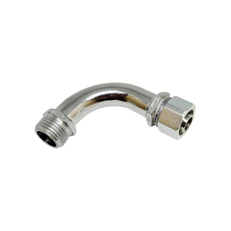pex-dr1516-Pex Krom Dirsek 1/2x16mm Bağlantı Dirseği