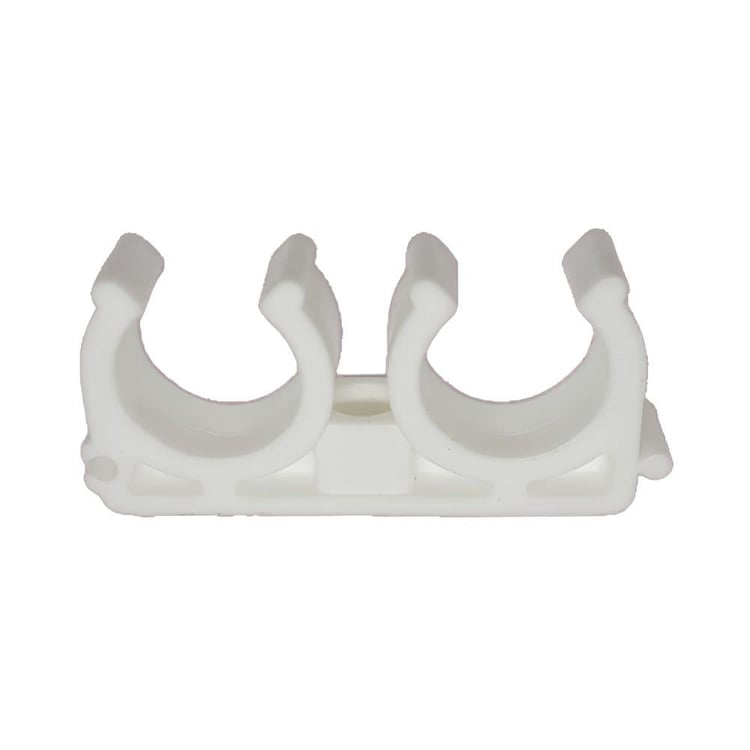 kplkelç32-Plastik Çiftli Kelepçe 32x34 mm