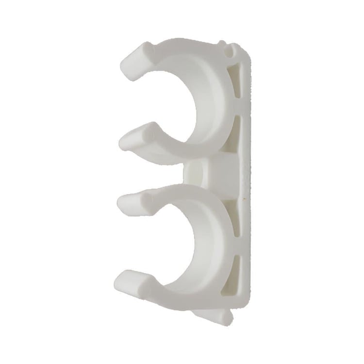 kplkelç32-Plastik Çiftli Kelepçe 32x34 mm