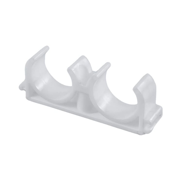 kplkelç32-Plastik Çiftli Kelepçe 32x34 mm