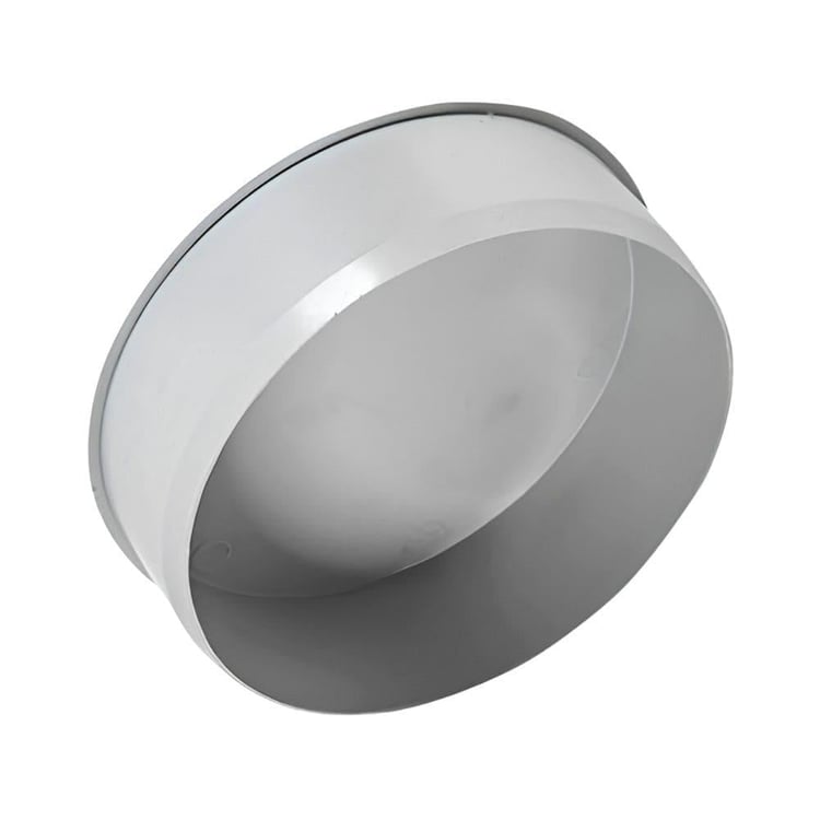 PVC ATIKSU MALZEMELERİ-Diğer-Pvc Kör Tapa 100 mm-kpvcktap50