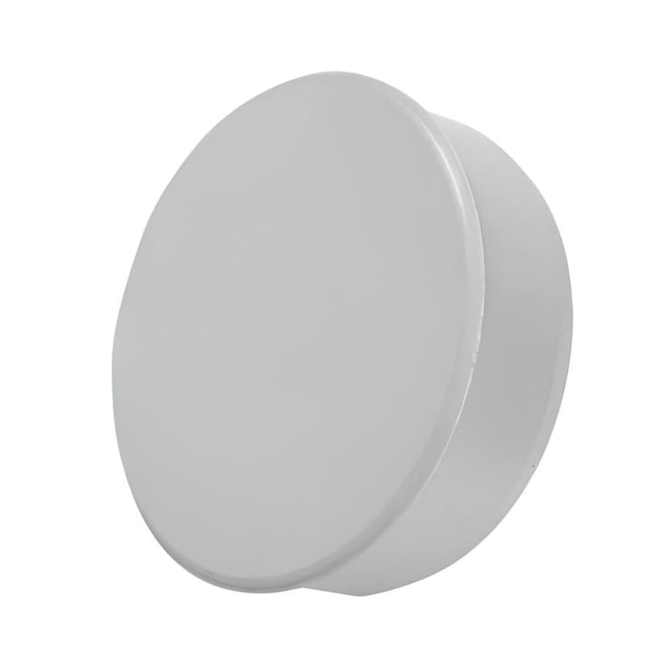 PVC ATIKSU MALZEMELERİ-Diğer-Pvc Kör Tapa 100 mm-kpvcktap50