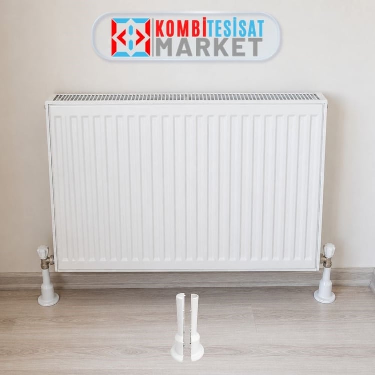 bgiz-beyaz-01-Radyatör / Petek Pex Boru Gizleme Aparatı - Beyaz