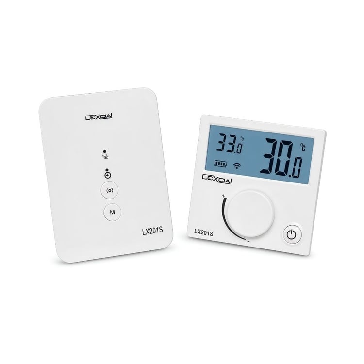 lx201s-Rcon Lexcia LX 201 S Kablosuz Dijital Oda Termostatı