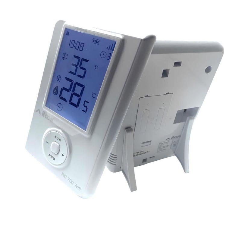Akıllı Oda Termostatları-Rcon-Rcon Rc 700 Wifi Programlanabi̇li̇r Kablosuz Akıllı Oda Termostatı-rc700w