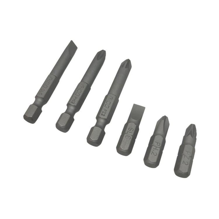 USTA TAKIM-Rico-Rico 6 lı Bits Uç Seti 25mm-50mm-005-KK1147