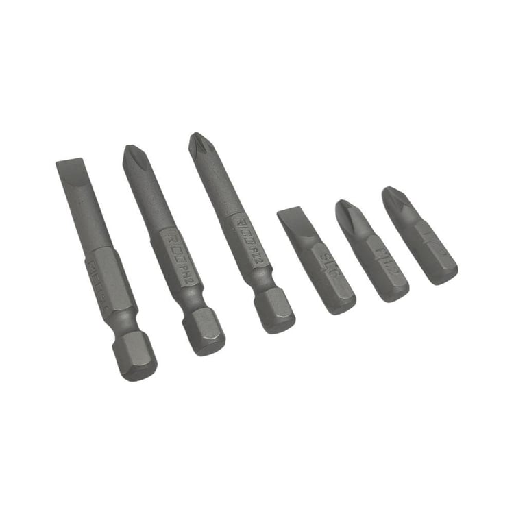 USTA TAKIM-Rico-Rico 6 lı Bits Uç Seti 25mm-50mm-005-KK1147