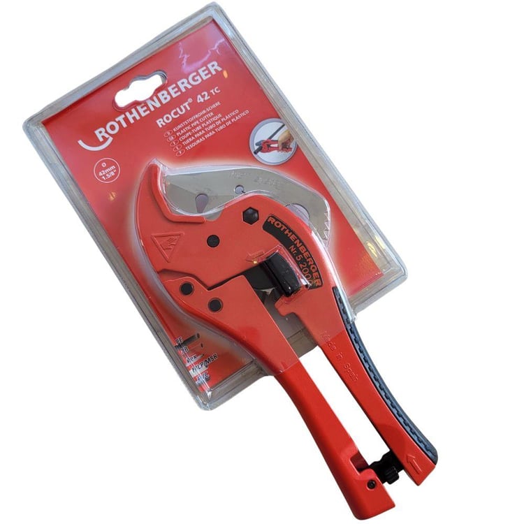 USTA TAKIM-Rothenberger-Rothenberger Rocut TC 42mm Plastik Boru Kesme Makası-52000