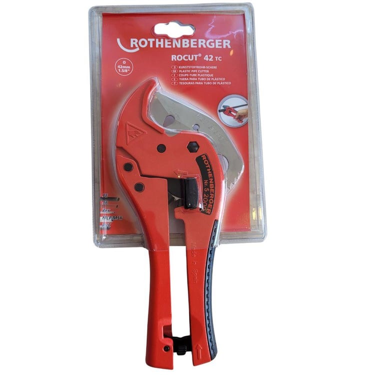 USTA TAKIM-Rothenberger-Rothenberger Rocut TC 42mm Plastik Boru Kesme Makası-52000