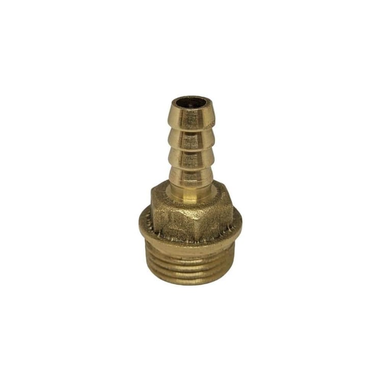 Metal Fittings (Sarı Ek Parçalar)-Diğer-Sarı Pirinç Hortum Rakoru 1/2x10 mm-sarhr1510