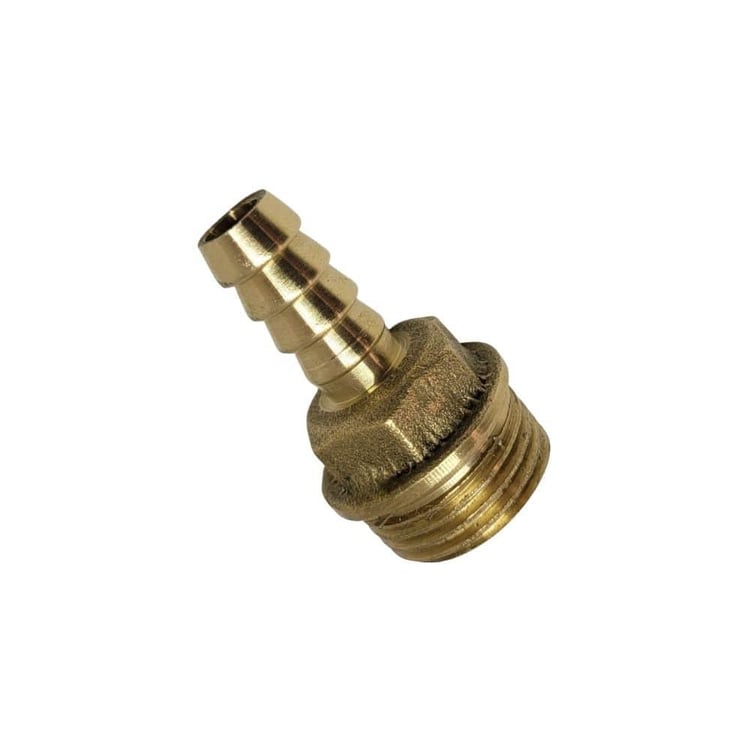 Metal Fittings (Sarı Ek Parçalar)-Diğer-Sarı Pirinç Hortum Rakoru 1/2x10 mm-sarhr1510