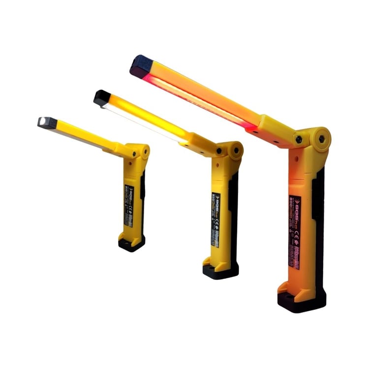 SGS5056-Şarjlı Katlanır Led Fener 800 Lümen  3.7 Volt 2000 mAh