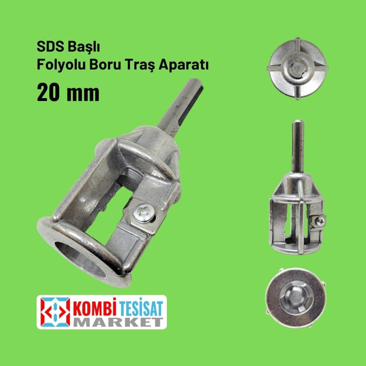 ototras20-Sds 20 mm Otomatik Folyolu Boru Tıraşlama Aparatı
