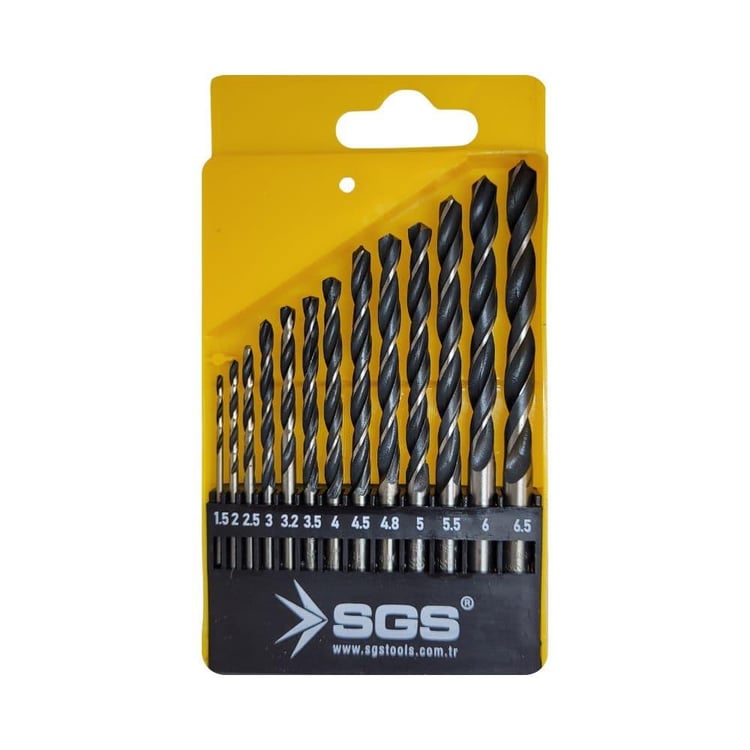 KESİCİ ve DELİCİLER-SGS-SGS 13 Parça Hss Matkap Ucu Seti-SGS1417