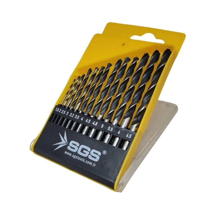 KESİCİ ve DELİCİLER-SGS-SGS 13 Parça Hss Matkap Ucu Seti-SGS1417