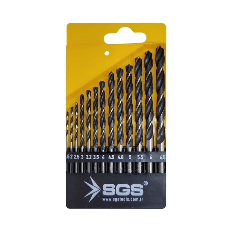 KESİCİ ve DELİCİLER-SGS-SGS 13 Parça Hss Matkap Ucu Seti-SGS1417
