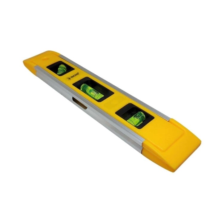 ÖLÇÜM ALETLERİ-SGS-SGS Alüminyum Mıknatıslı Su Terazisi Mini 23 cm-SGS1709