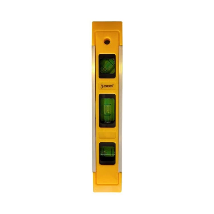 ÖLÇÜM ALETLERİ-SGS-SGS Alüminyum Mıknatıslı Su Terazisi Mini 23 cm-SGS1709