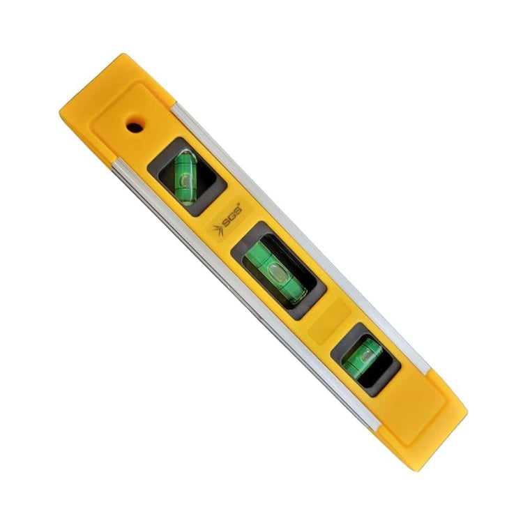 ÖLÇÜM ALETLERİ-SGS-SGS Alüminyum Mıknatıslı Su Terazisi Mini 23 cm-SGS1709