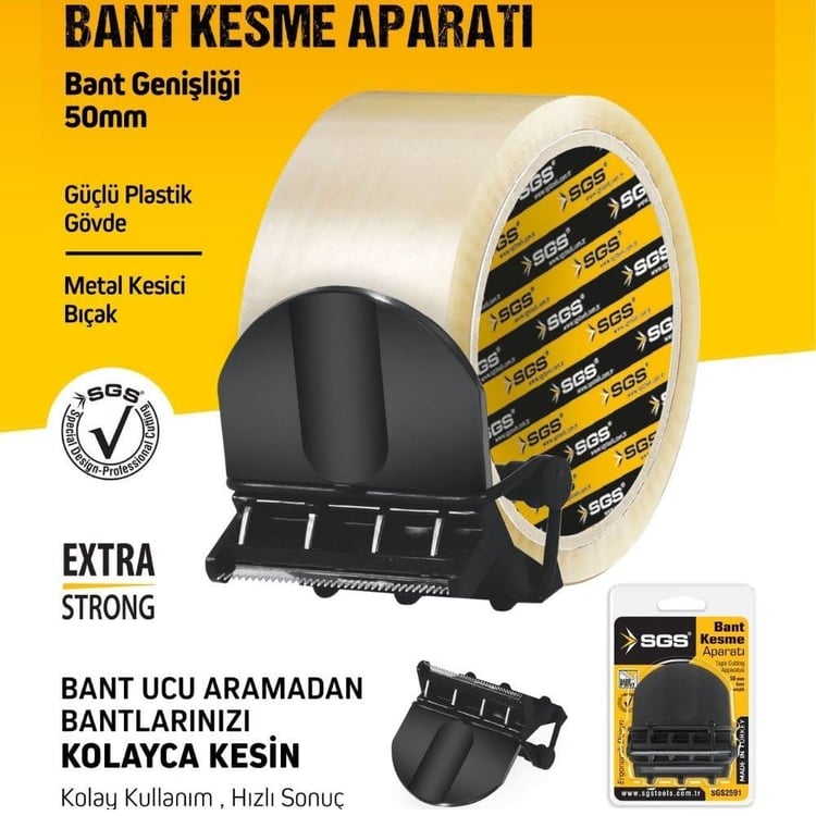 AMBALAJ ve PAKETLEME-SGS-Sgs Bant Kesme Aparatı-SGS2591