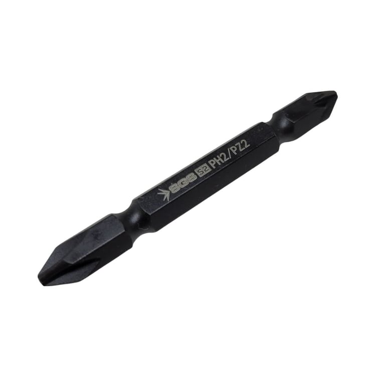 SGS3862-SGS Çift Yönlü Bits Uç Yıldız PH2-Yıldız PZ2 65mm