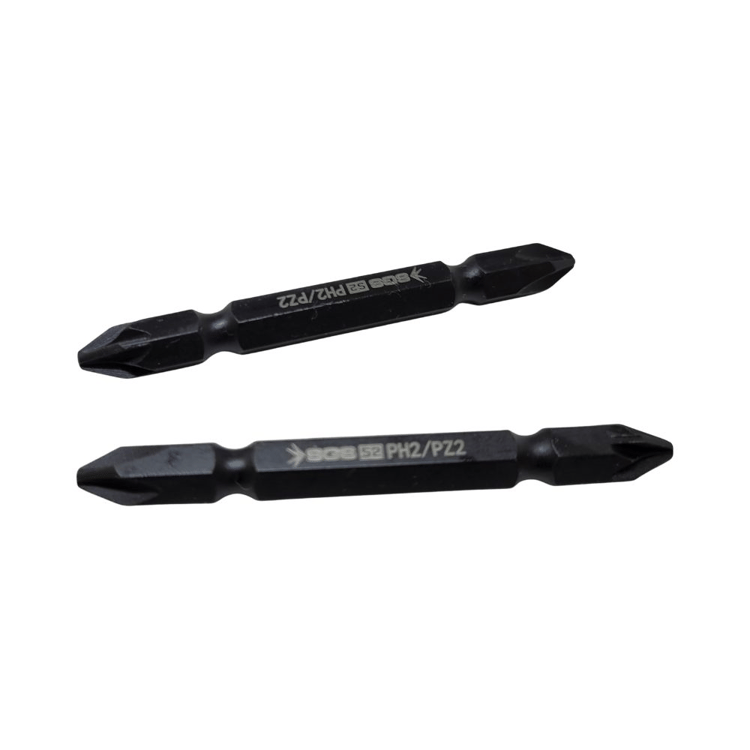 SGS3862-SGS Çift Yönlü Bits Uç Yıldız PH2-Yıldız PZ2 65mm