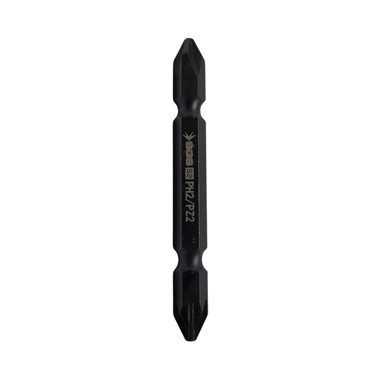 SGS3862-SGS Çift Yönlü Bits Uç Yıldız PH2-Yıldız PZ2 65mm