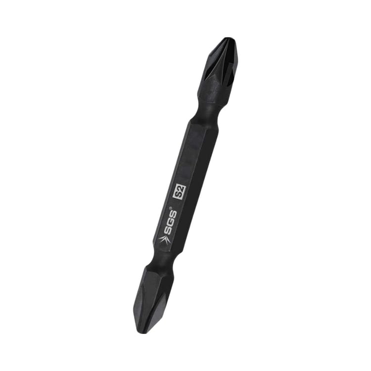 SGS3862-SGS Çift Yönlü Bits Uç Yıldız PH2-Yıldız PZ2 65mm