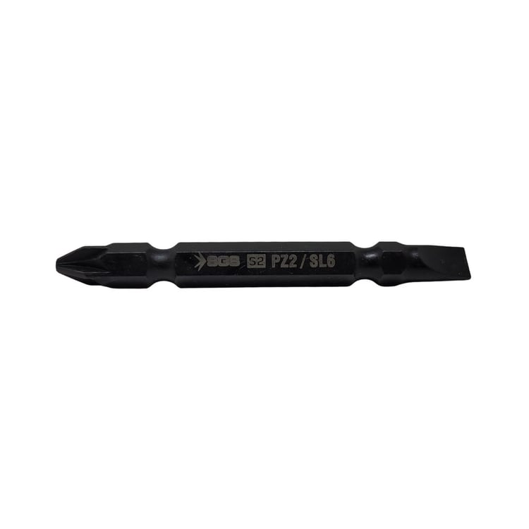 SGS3864-SGS Çift Yönlü Bits Uç Yıldız PZ2-Düz SL6 65mm