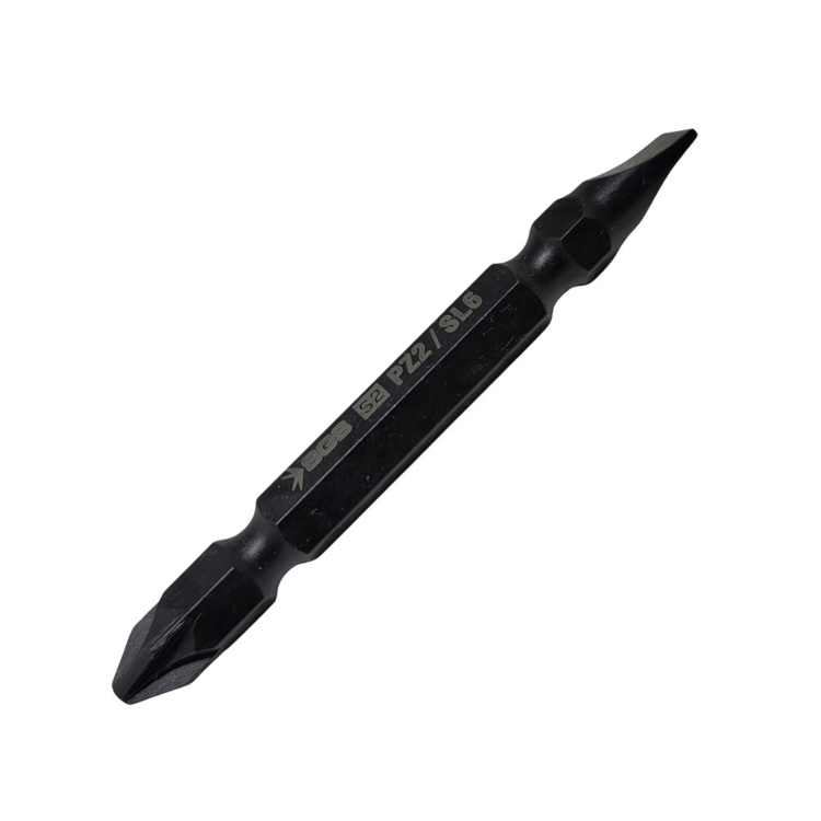 SGS3864-SGS Çift Yönlü Bits Uç Yıldız PZ2-Düz SL6 65mm