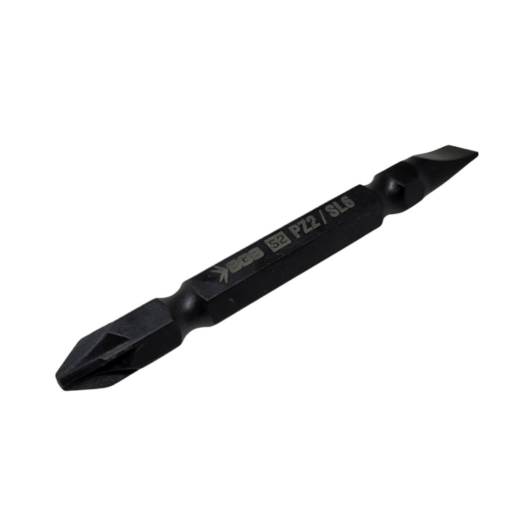 SGS3864-SGS Çift Yönlü Bits Uç Yıldız PZ2-Düz SL6 65mm