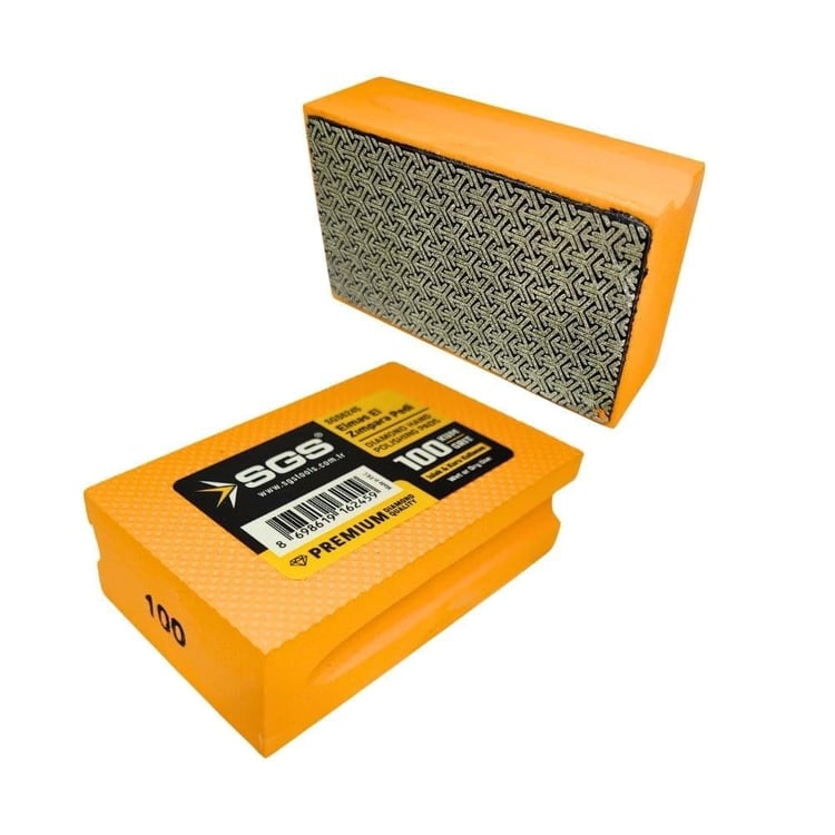 KESİCİ ve DELİCİLER-SGS-Sgs Elmas El Zımpara Pedi 100 Kum-SGS6245