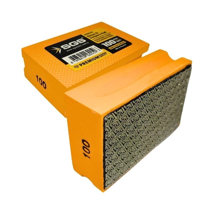 KESİCİ ve DELİCİLER-SGS-Sgs Elmas El Zımpara Pedi 100 Kum-SGS6245