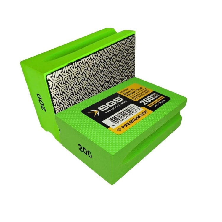 KESİCİ ve DELİCİLER-SGS-Sgs Elmas El Zımpara Pedi 200 Kum-SGS6246