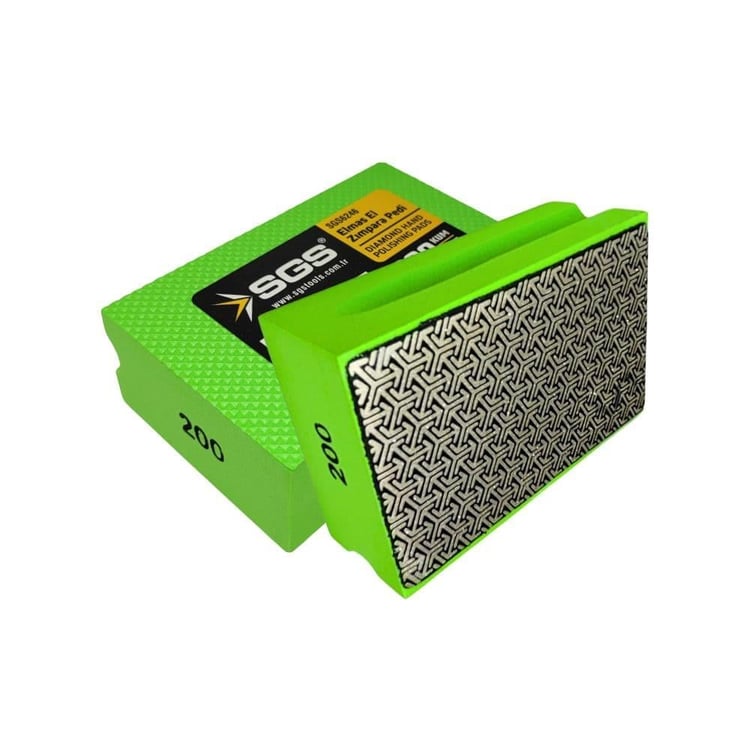 KESİCİ ve DELİCİLER-SGS-Sgs Elmas El Zımpara Pedi 200 Kum-SGS6246