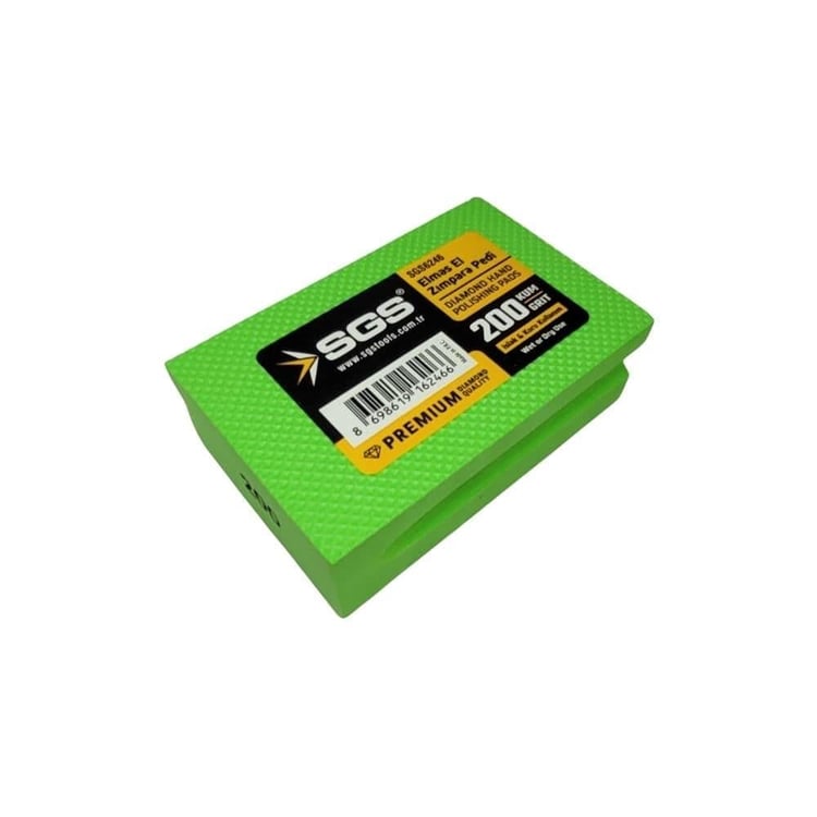 KESİCİ ve DELİCİLER-SGS-Sgs Elmas El Zımpara Pedi 200 Kum-SGS6246