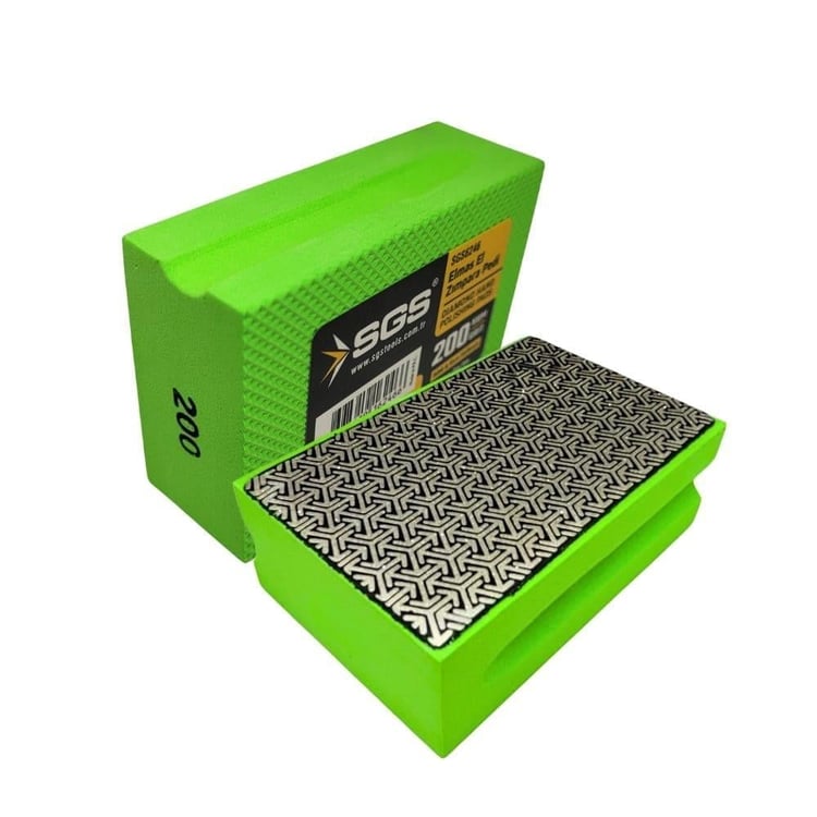 KESİCİ ve DELİCİLER-SGS-Sgs Elmas El Zımpara Pedi 200 Kum-SGS6246
