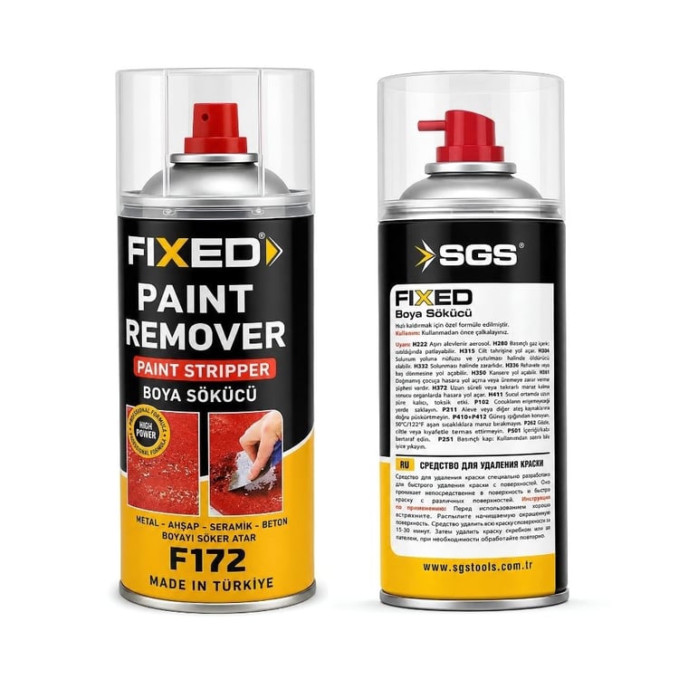 sgs-f172-Sgs Fidex Boya Sökücü Sprey 400ml