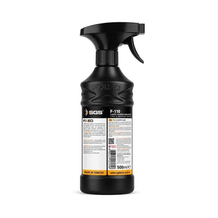 sgs-f110-SGS FIXED Car Lastik ve Tampon Parlatıcı 500 ml