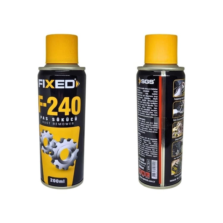 YAĞLAMA ve YAPIŞTIRMA-SGS-SGS Fixed Pas Sökücü Sprey 200ml-F240