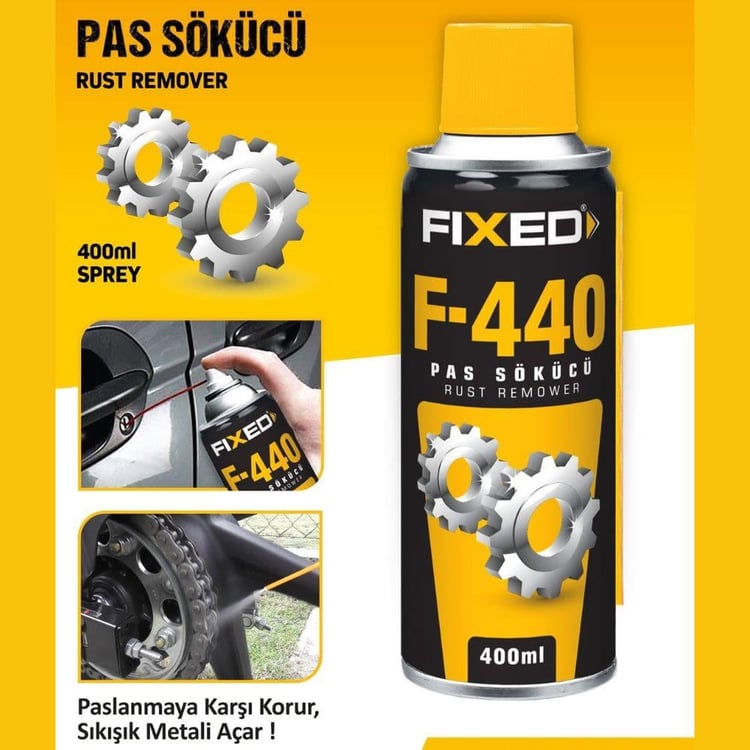 YAĞLAMA ve YAPIŞTIRMA-SGS-SGS Fixed Pas Sökücü Sprey 400ml-F440