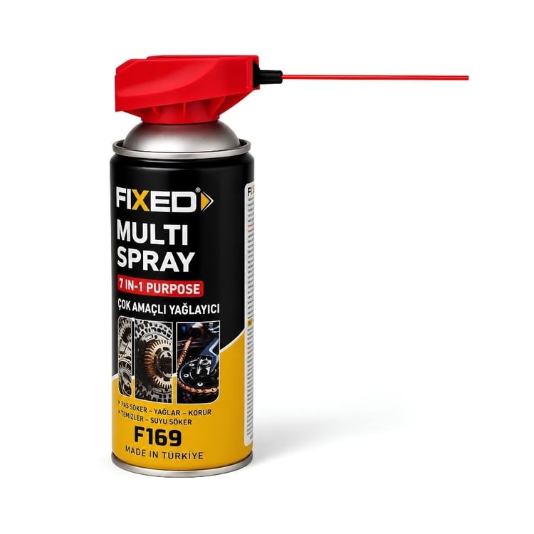 sgs-F169-SGS Fixed Pas Sökücü ve Yağlayıcı Multi Sprey 400 ml