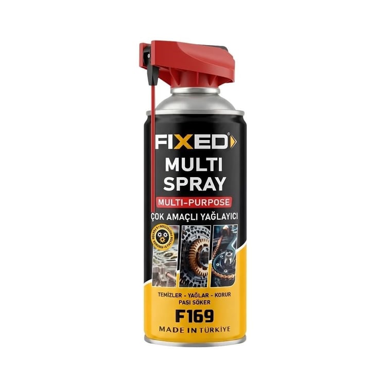 sgs-F169-SGS Fixed Pas Sökücü ve Yağlayıcı Multi Sprey 400 ml