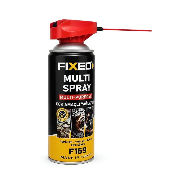 sgs-F169-SGS Fixed Pas Sökücü ve Yağlayıcı Multi Sprey 400 ml