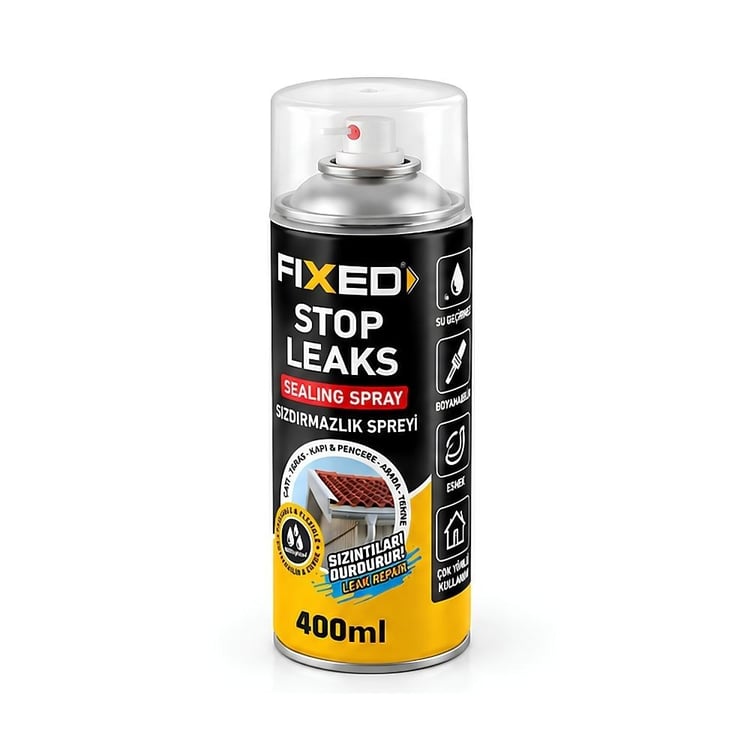 sgs-f180-SGS Fixed Sızdırmazlık Spreyi Şeffaf 400 ml